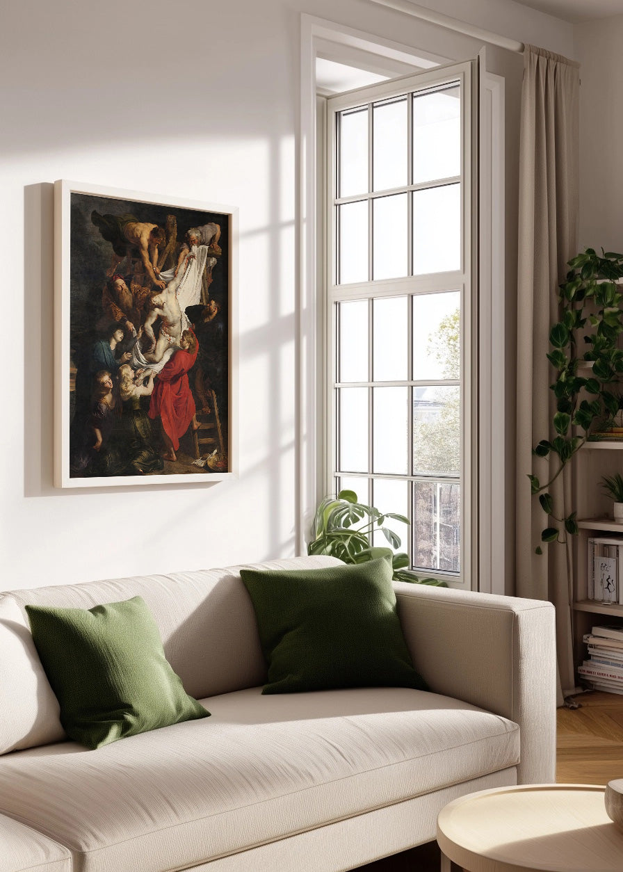 Cuadro ​Descendimiento de Cristo (Rubens)