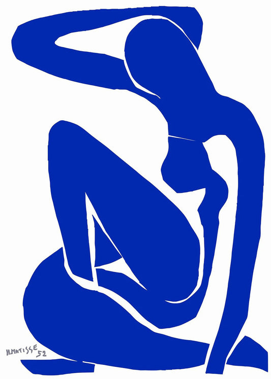 Cuadro ​Desnudo azul I (Henri Matisse)