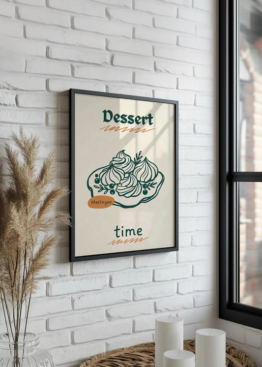 Cuadro Dessert time - Decoración de cocina