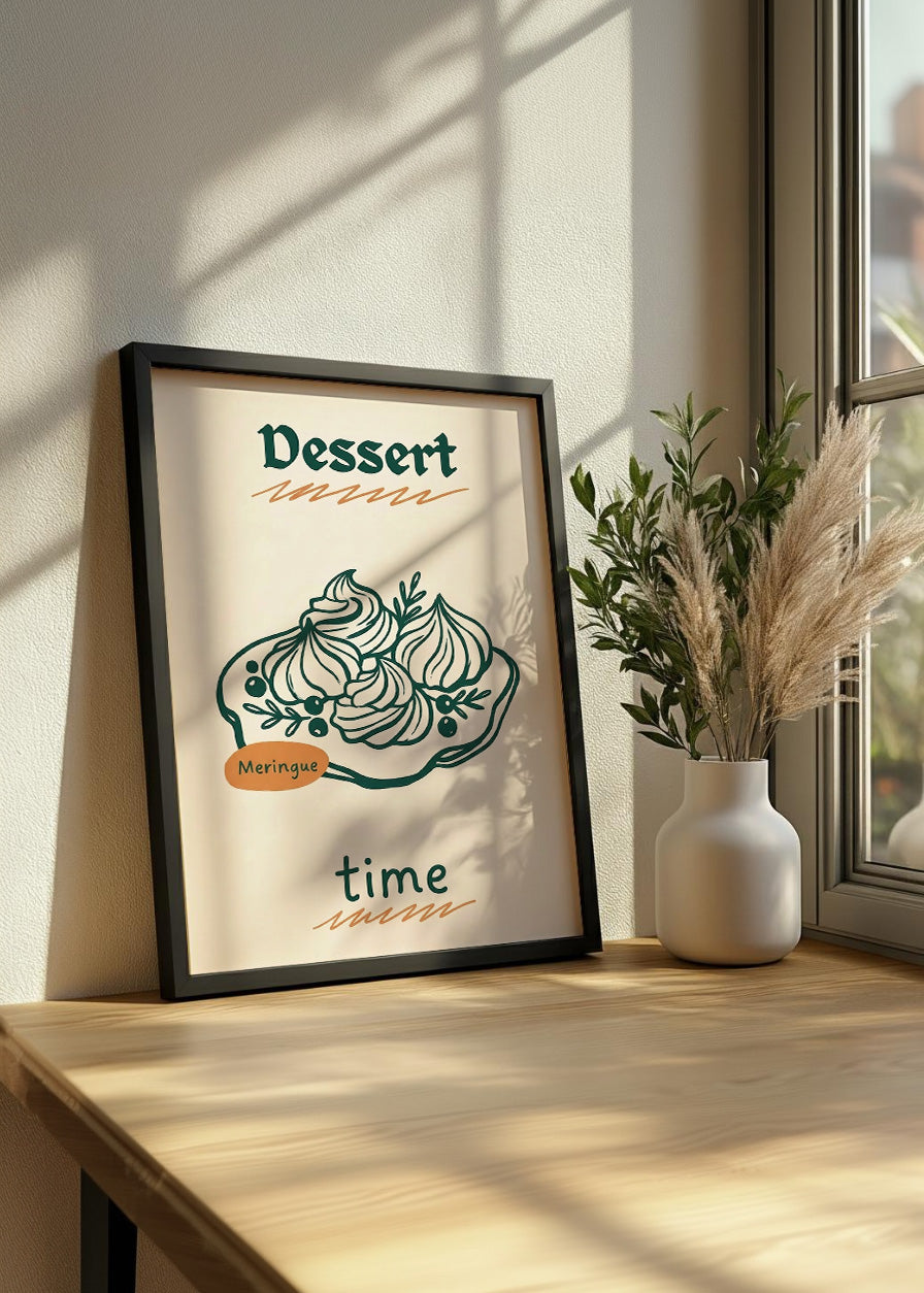 Cuadro Dessert time - Decoración de cocina