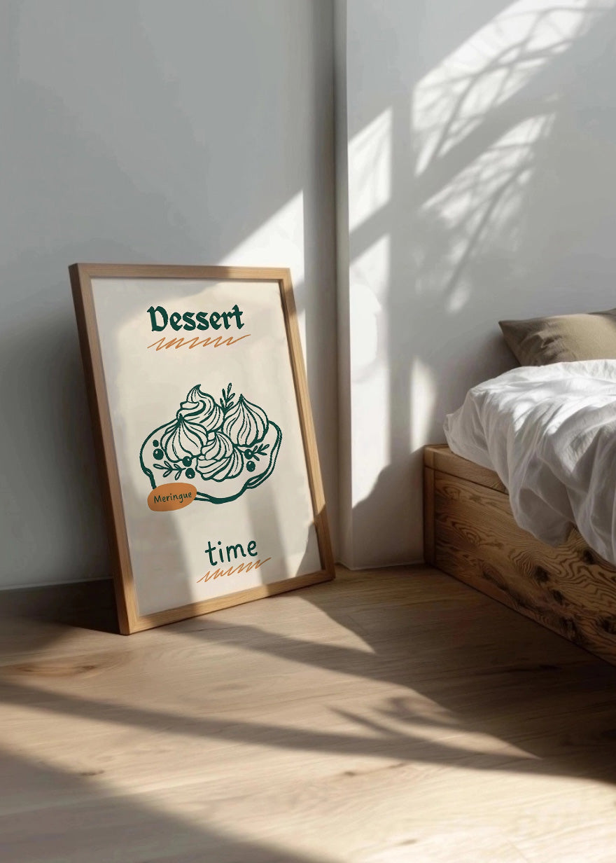 Cuadro Dessert time - Decoración de cocina