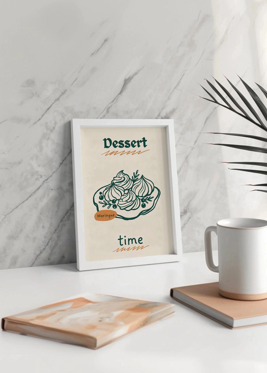 Cuadro Dessert time - Decoración de cocina