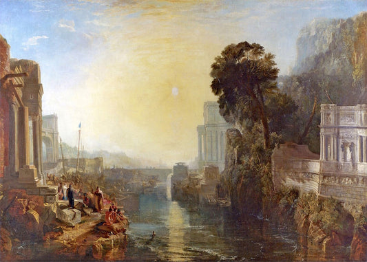 Cuadro ​Dido construyendo Cartago (Turner)