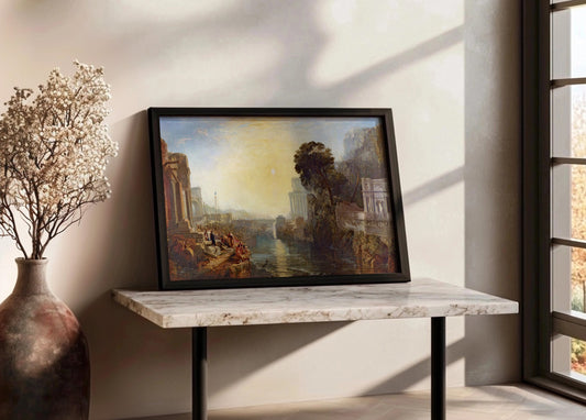 Cuadro ​Dido construyendo Cartago (Turner)