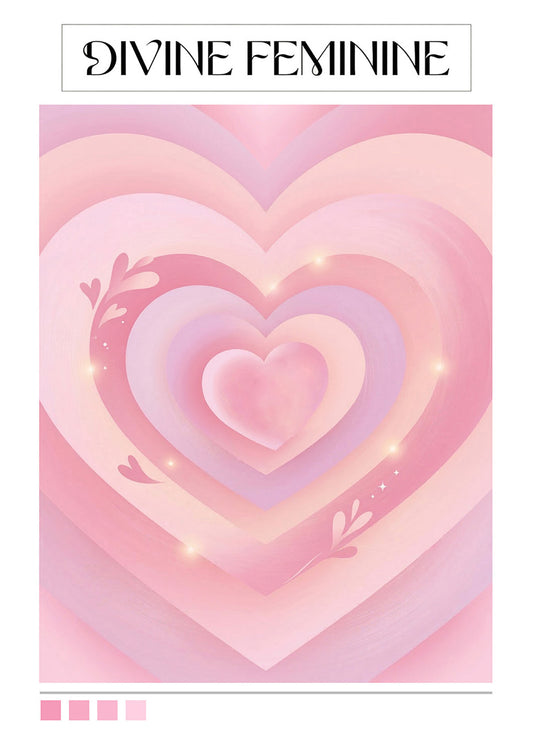 Cuadro Divine femenine - Aura poster