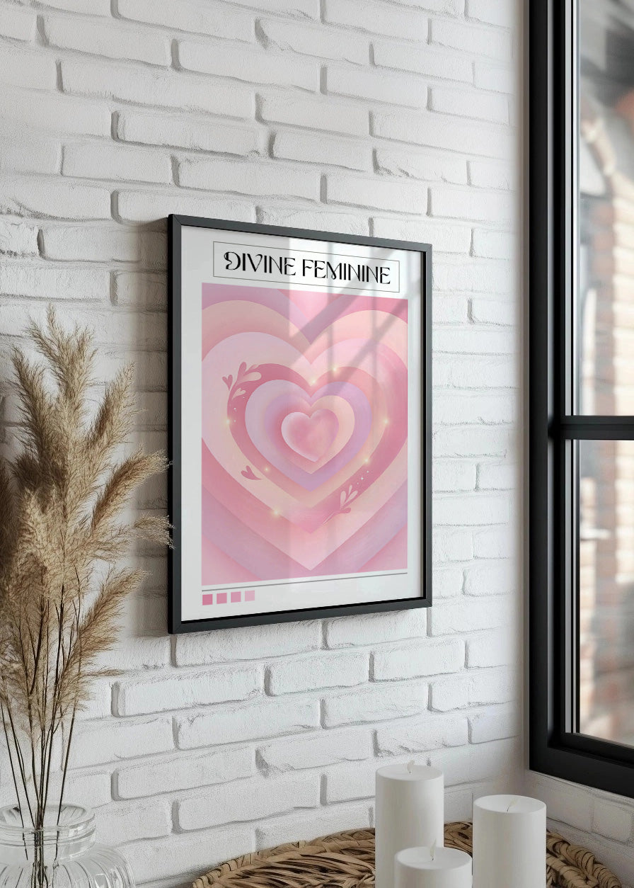 Cuadro Divine femenine - Aura poster