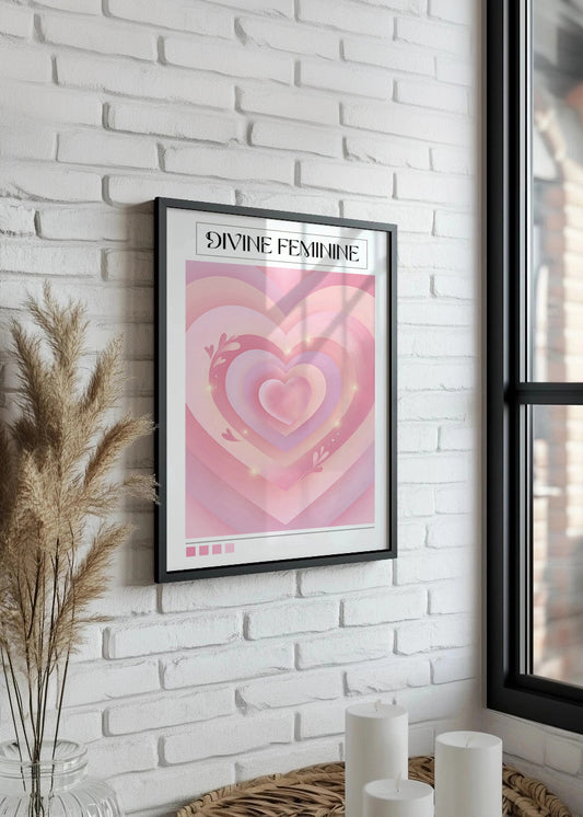 Cuadro Divine femenine - Aura poster