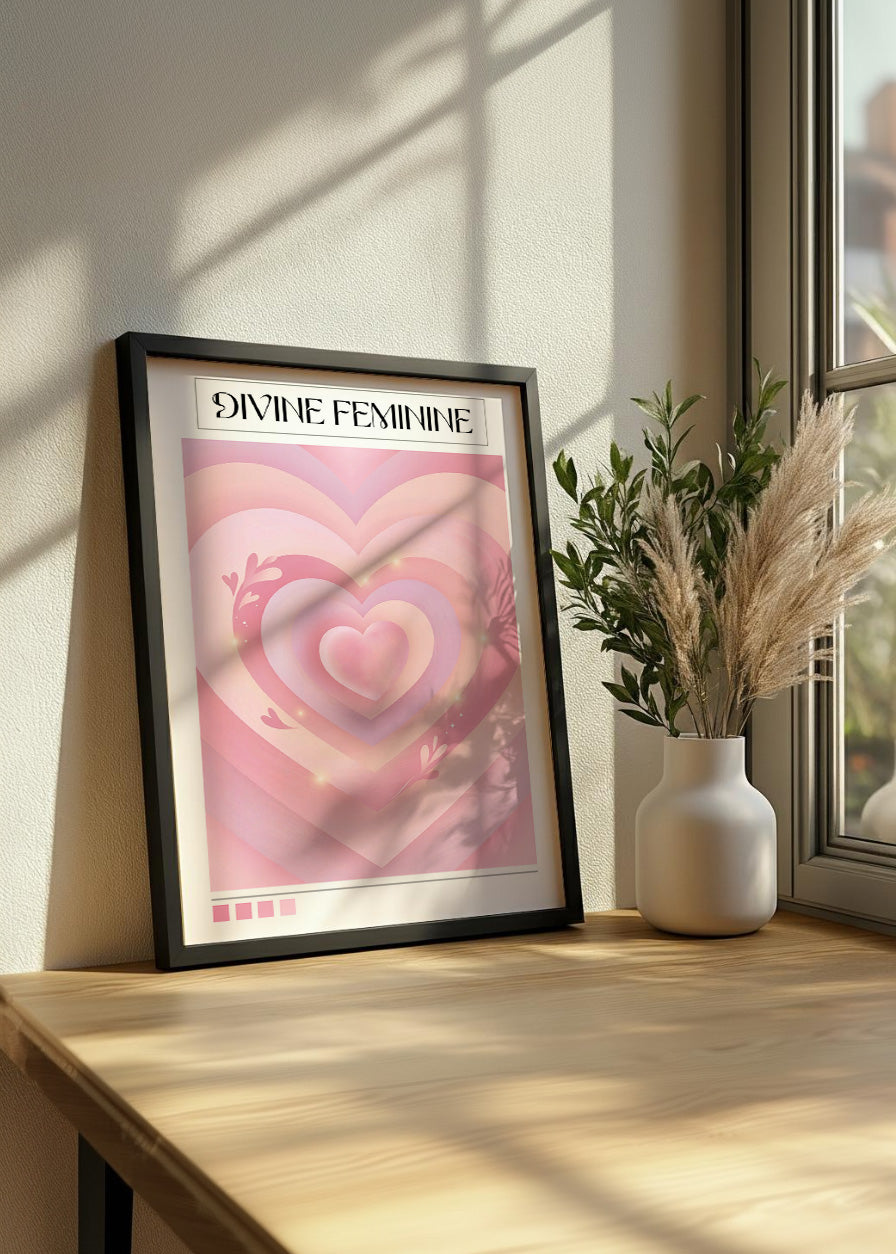 Cuadro Divine femenine - Aura poster