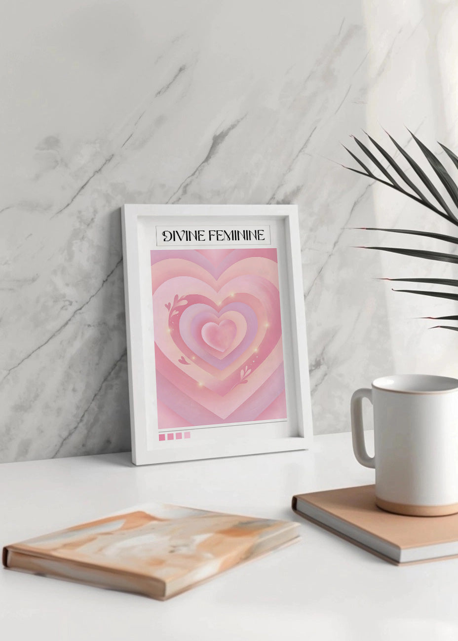 Cuadro Divine femenine - Aura poster