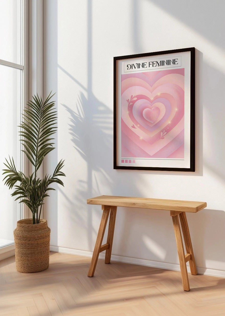 Cuadro Divine femenine - Aura poster