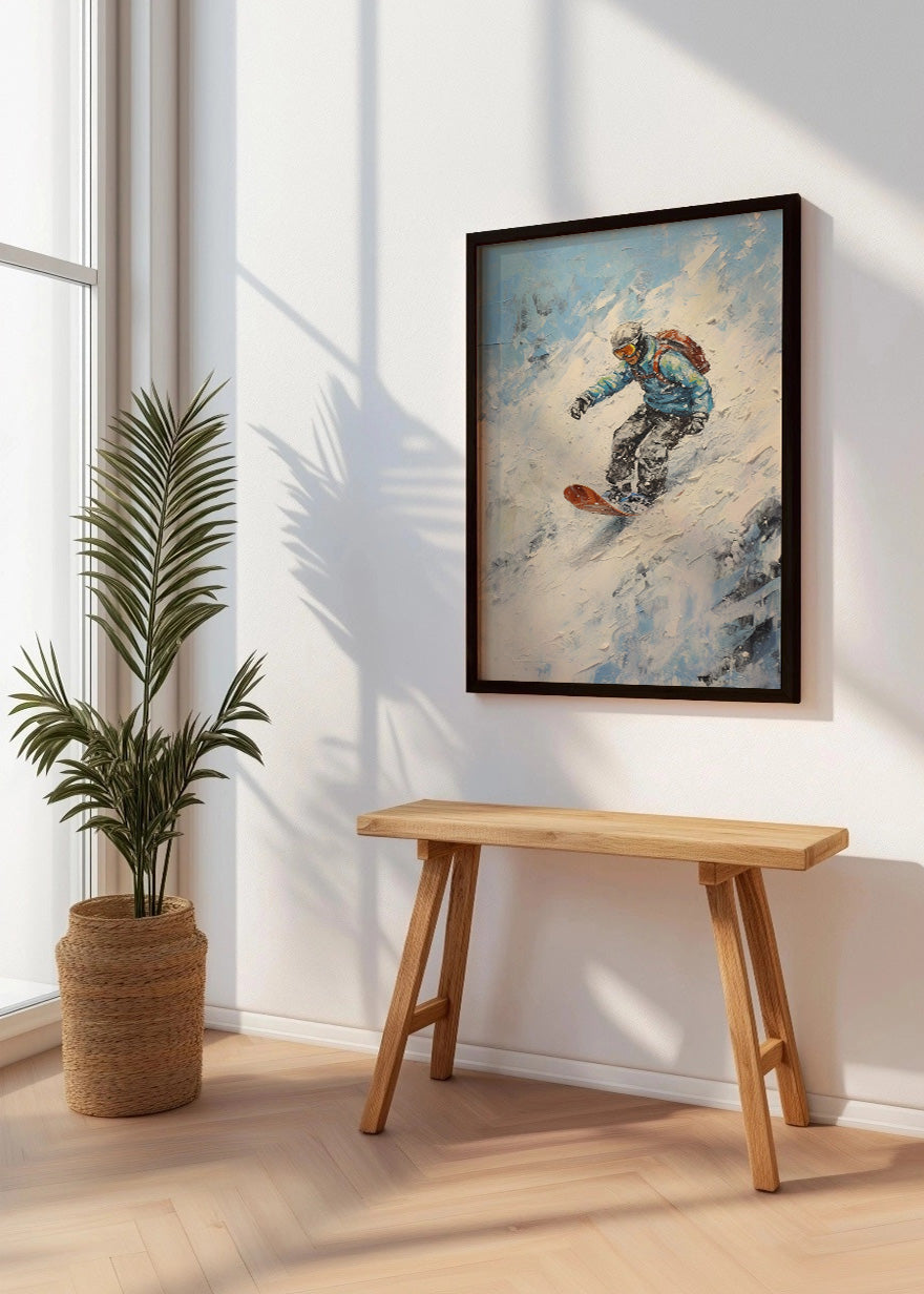 Cuadro ​Domino la nieve