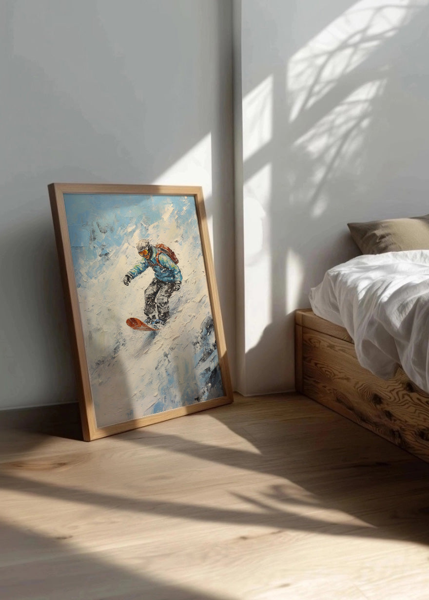 Cuadro ​Domino la nieve