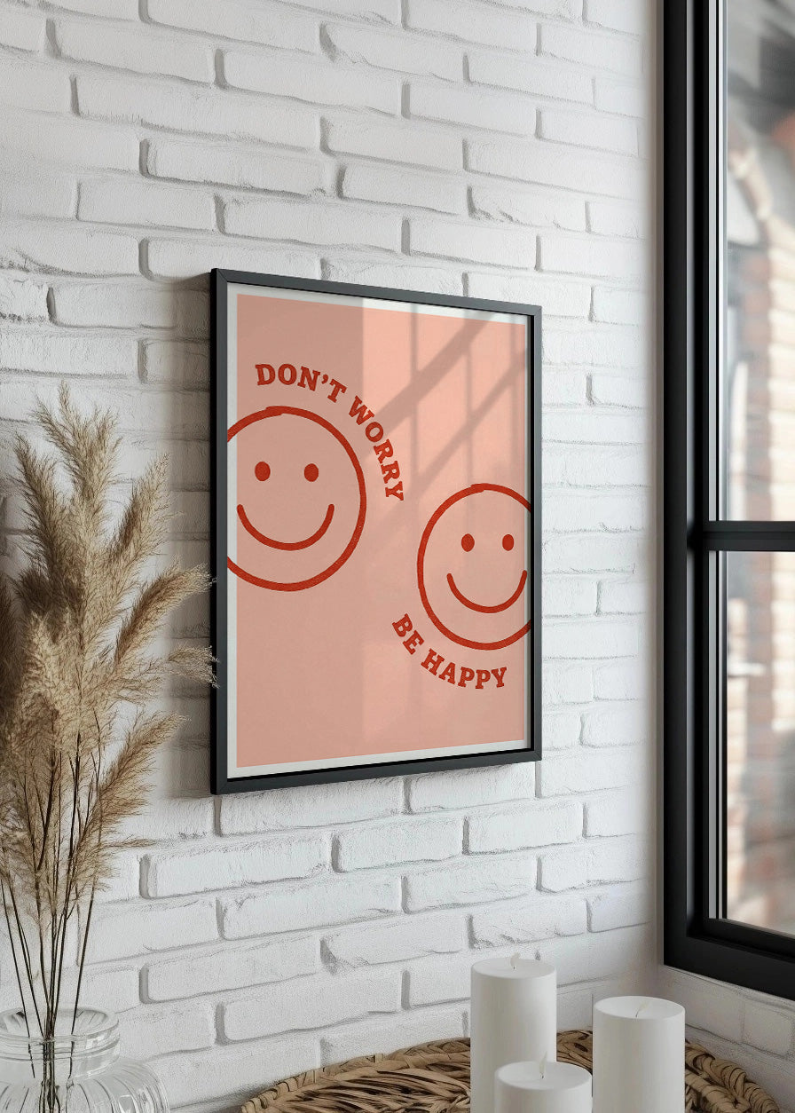 Cuadro Dont worry be happy
