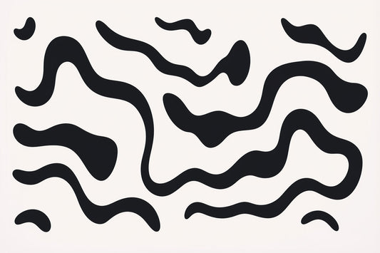 Cuadro de ​Doodle lines - Fine Artic
