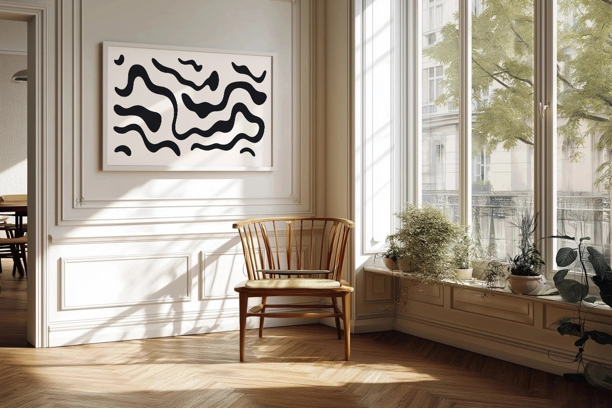 Cuadro de ​Doodle lines - Fine Artic
