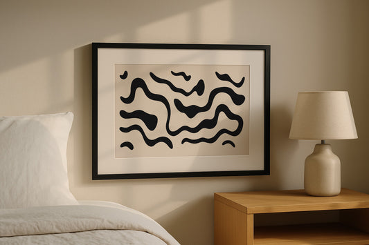 Cuadro de ​Doodle lines - Fine Artic