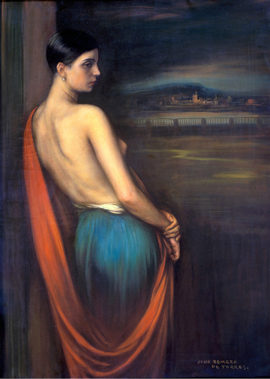 Cuadro Dora la corobesa (Julio Romero de Torres)