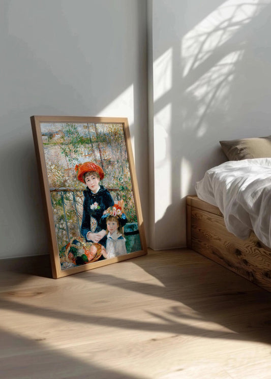 Cuadro ​Dos hermanas en la terraza (Renoir)