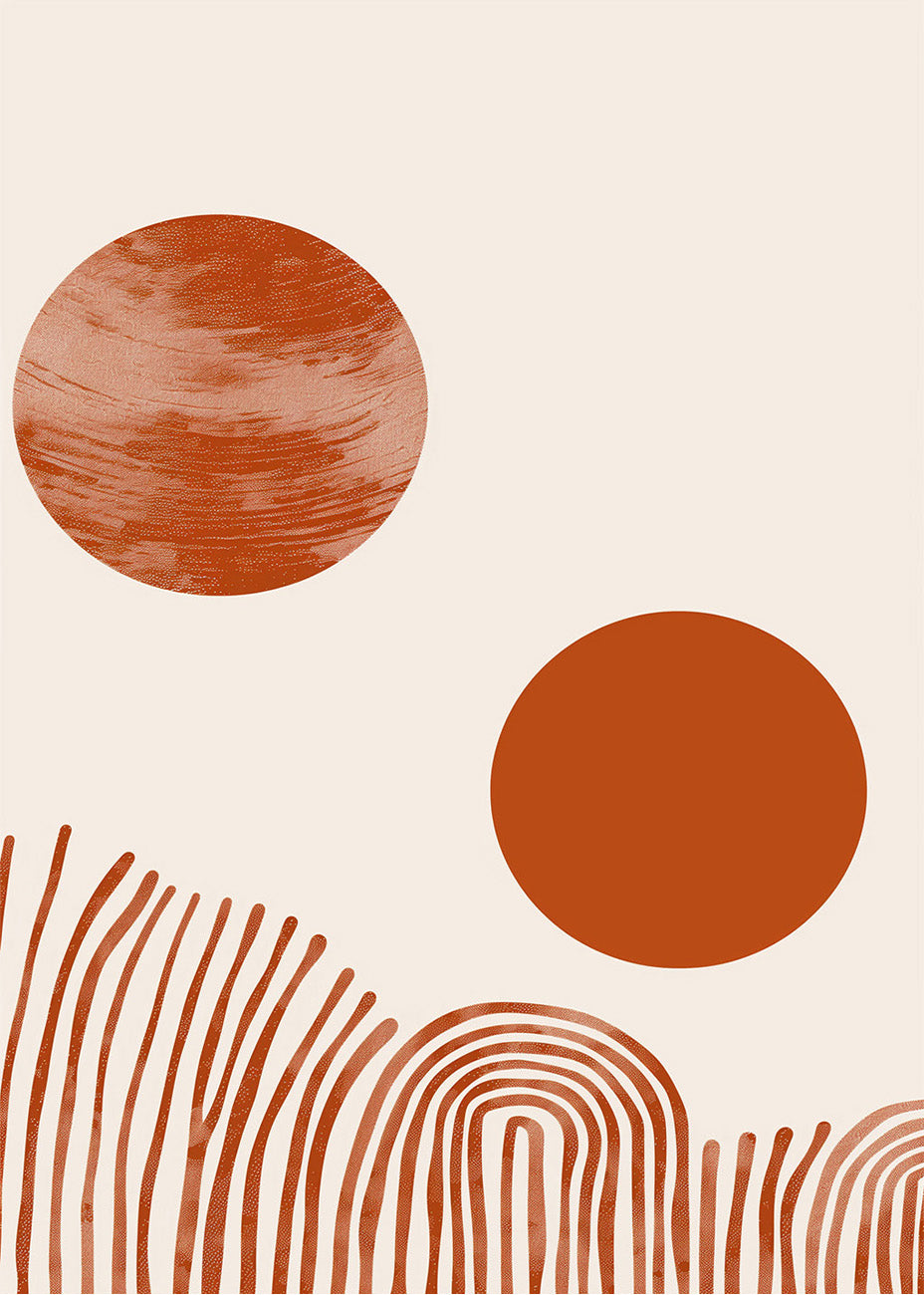 Cuadro ​Dos lunas