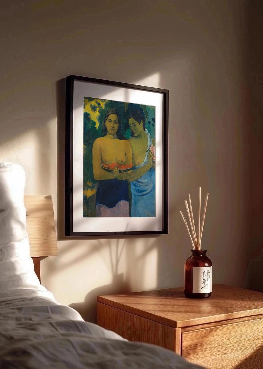 Cuadro ​Dos mujeres tahitianas (Gauguin)