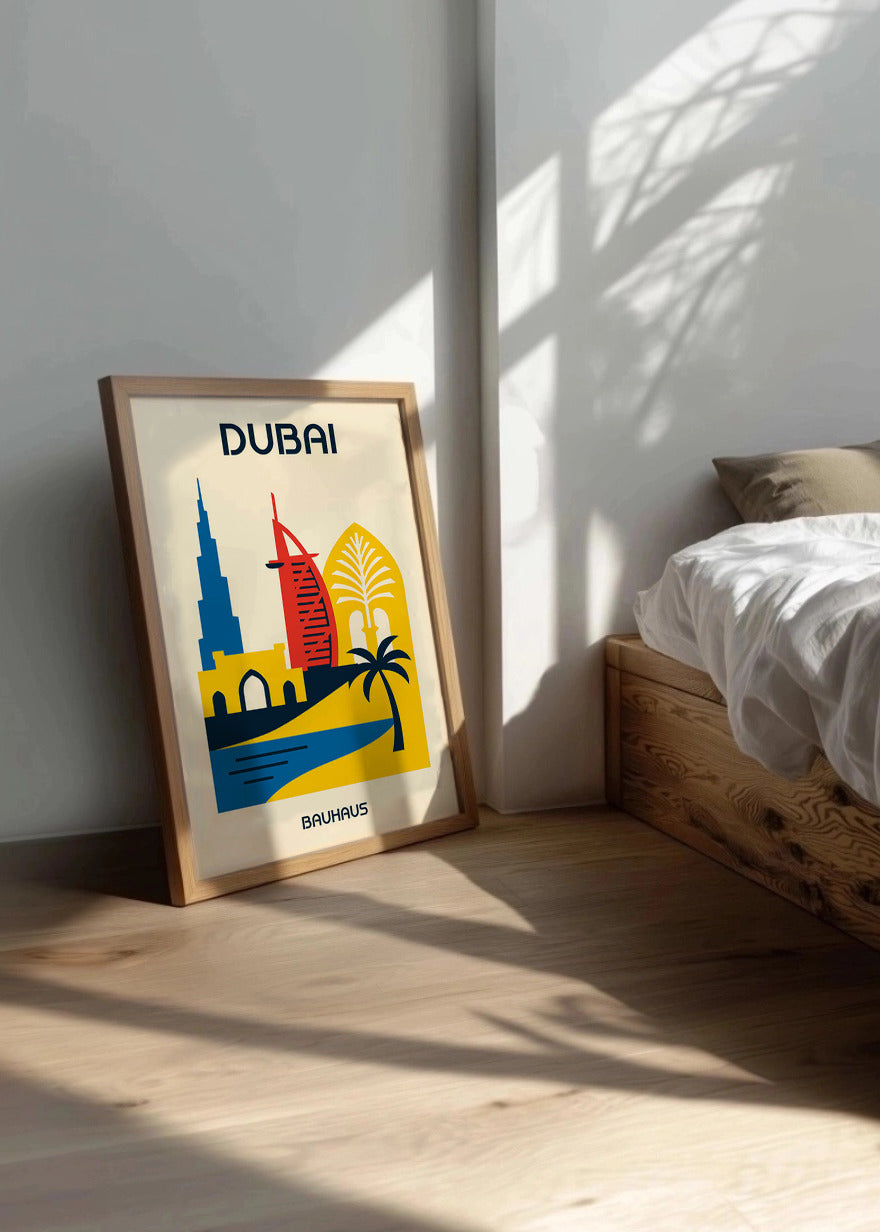 Cuadro Dubai Poster Bauhaus