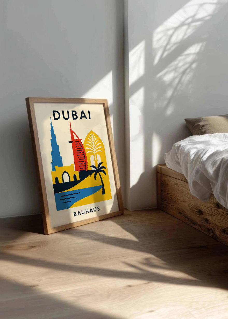 Cuadro Dubai Poster Bauhaus