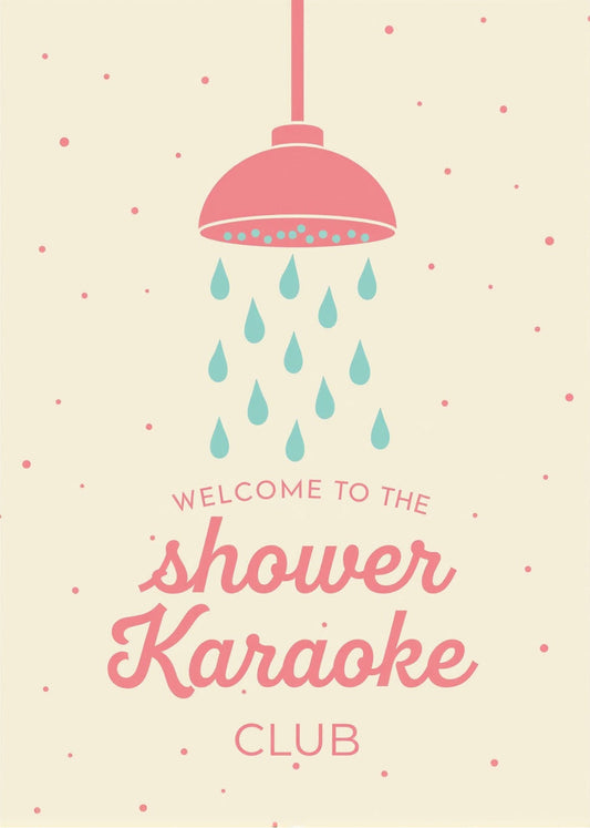 Cuadro Ducha Karaoke Club