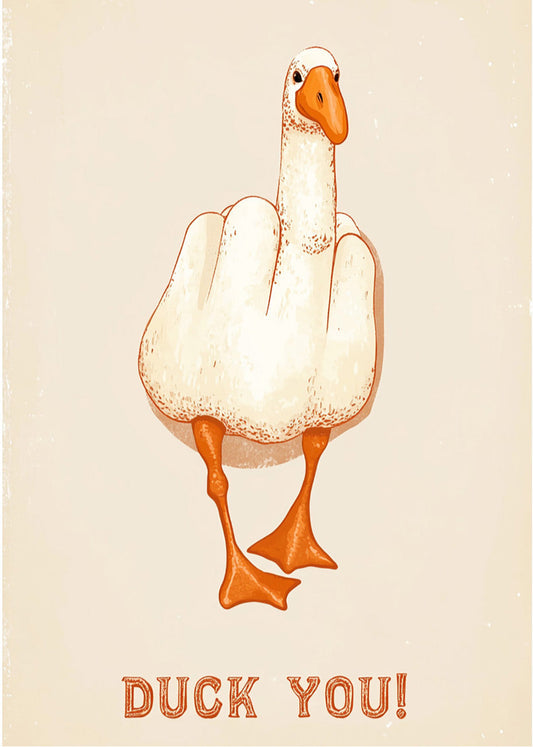 Cuadro Duck You