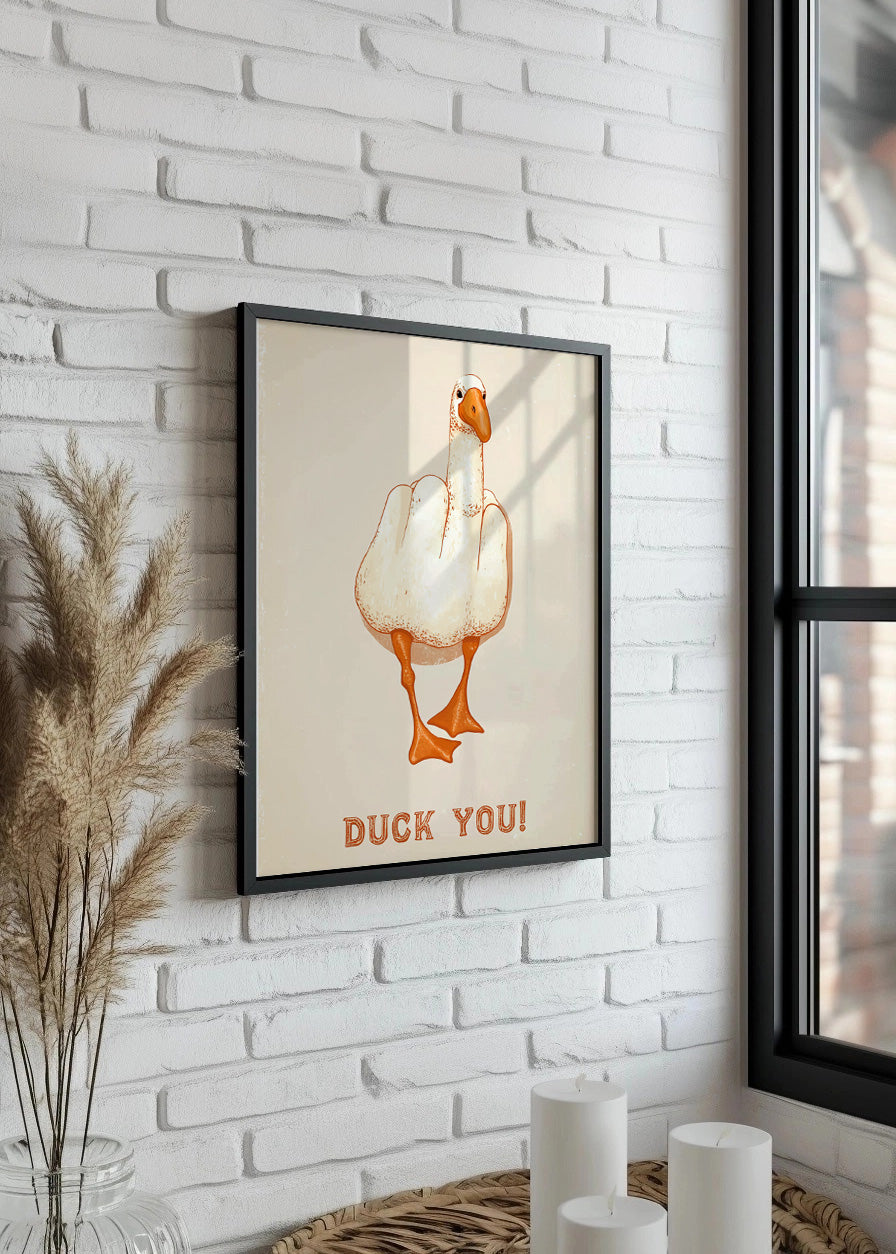 Cuadro Duck You