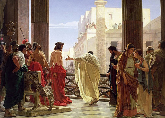 Cuadro ​Ecce Homo, este es el hombre (Antonio Ciseri)