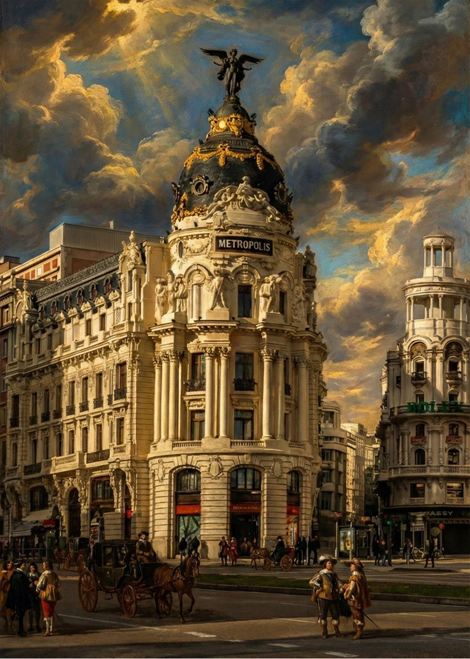 Cuadro Edificio Metrópolis de Gran Vía - Barroco