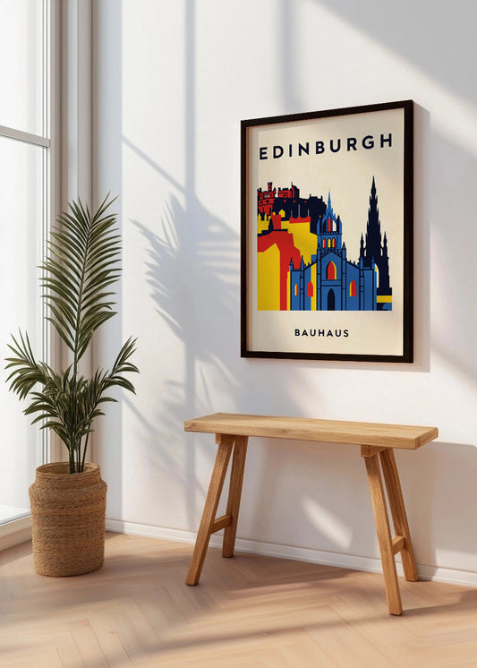 Cuadro Edinburg Poster Bauhaus