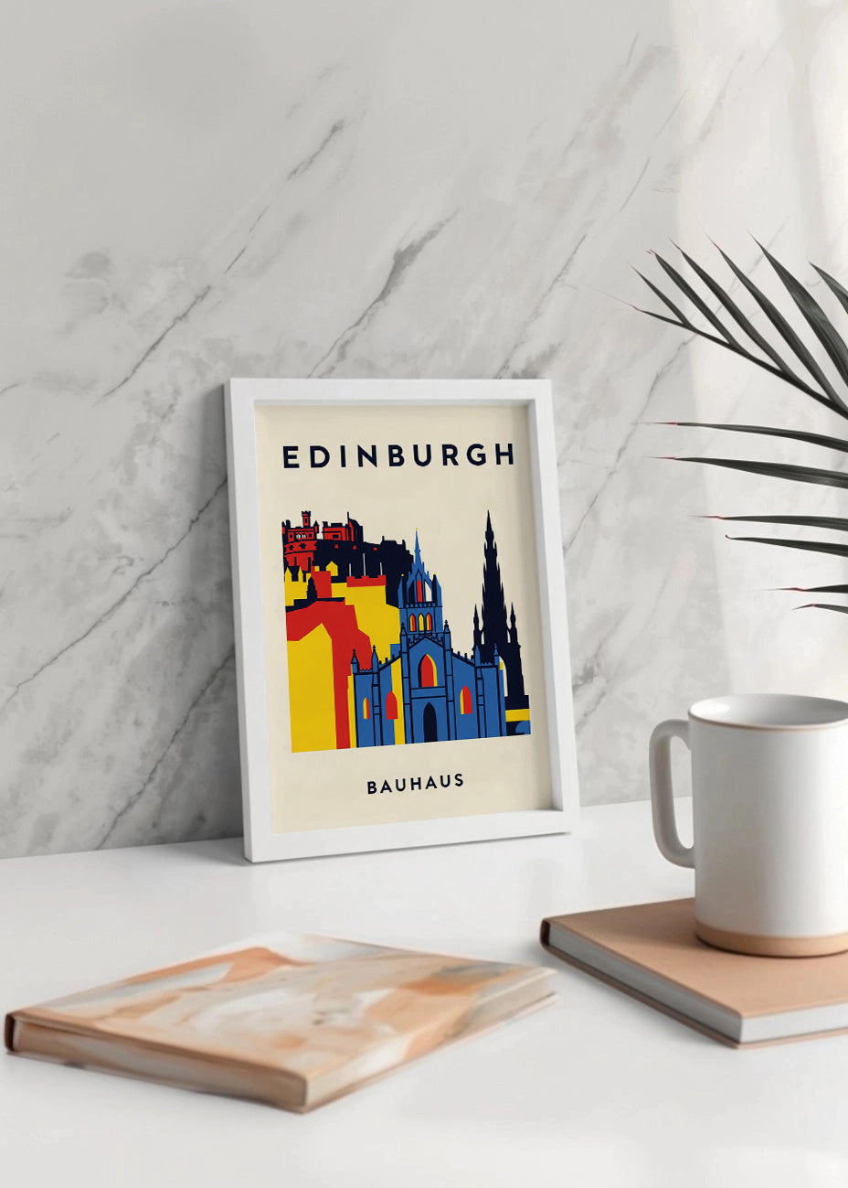 Cuadro Edinburg Poster Bauhaus