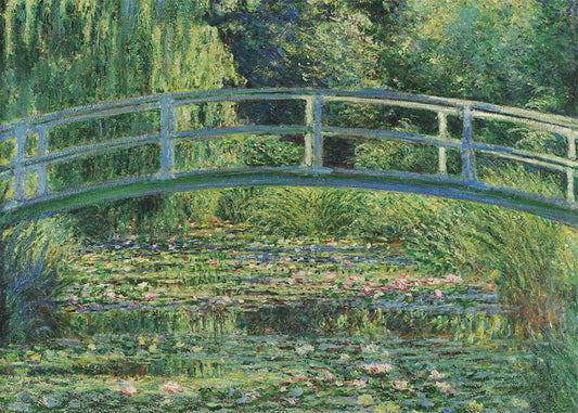 Cuadro El Estanque de los Nenúfares con el Puente Japonés (Claude Monet)