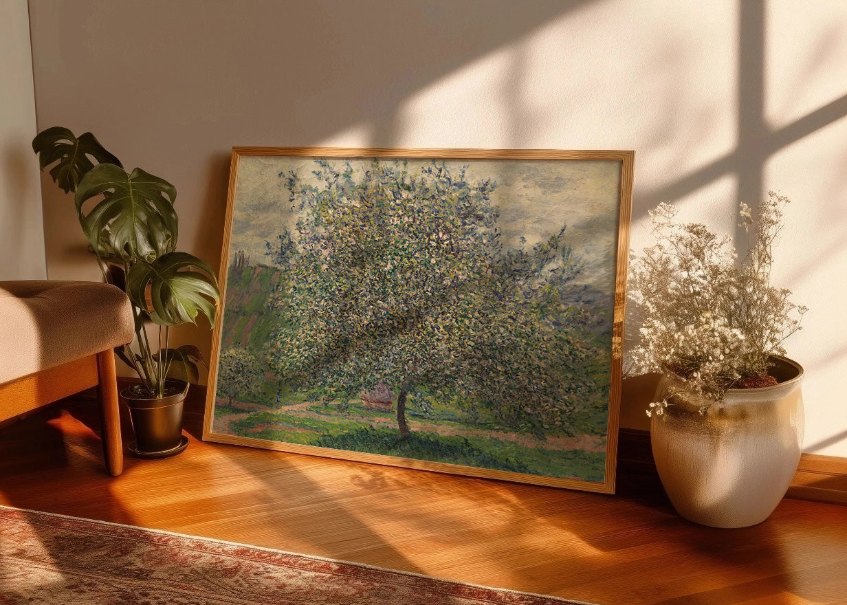 Cuadro ​El Manzano (Claude Monet)