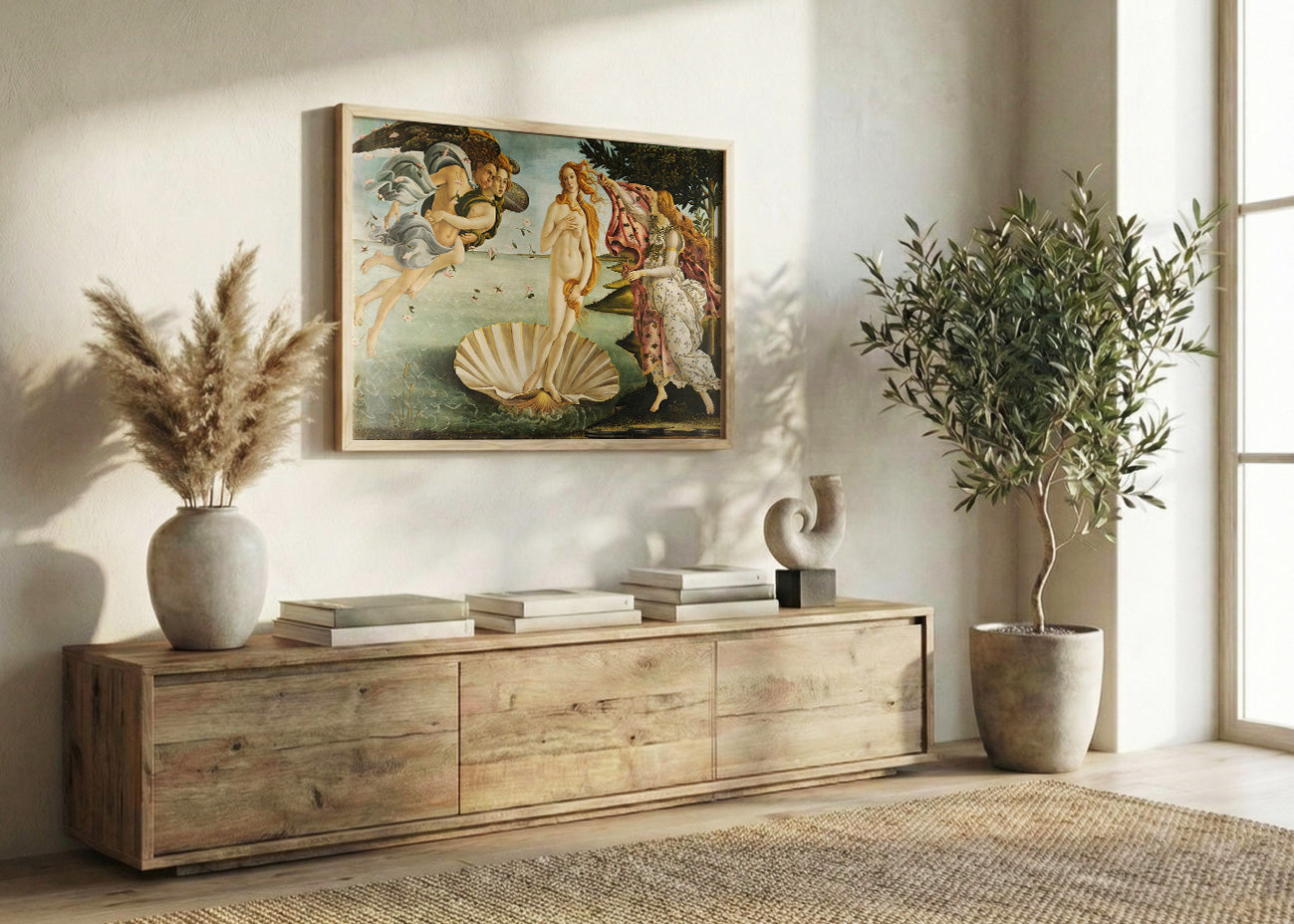 El nacimiento de Venus (Sandro Botticelli)