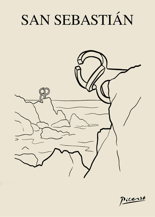 The Wind Comb in Picasso style