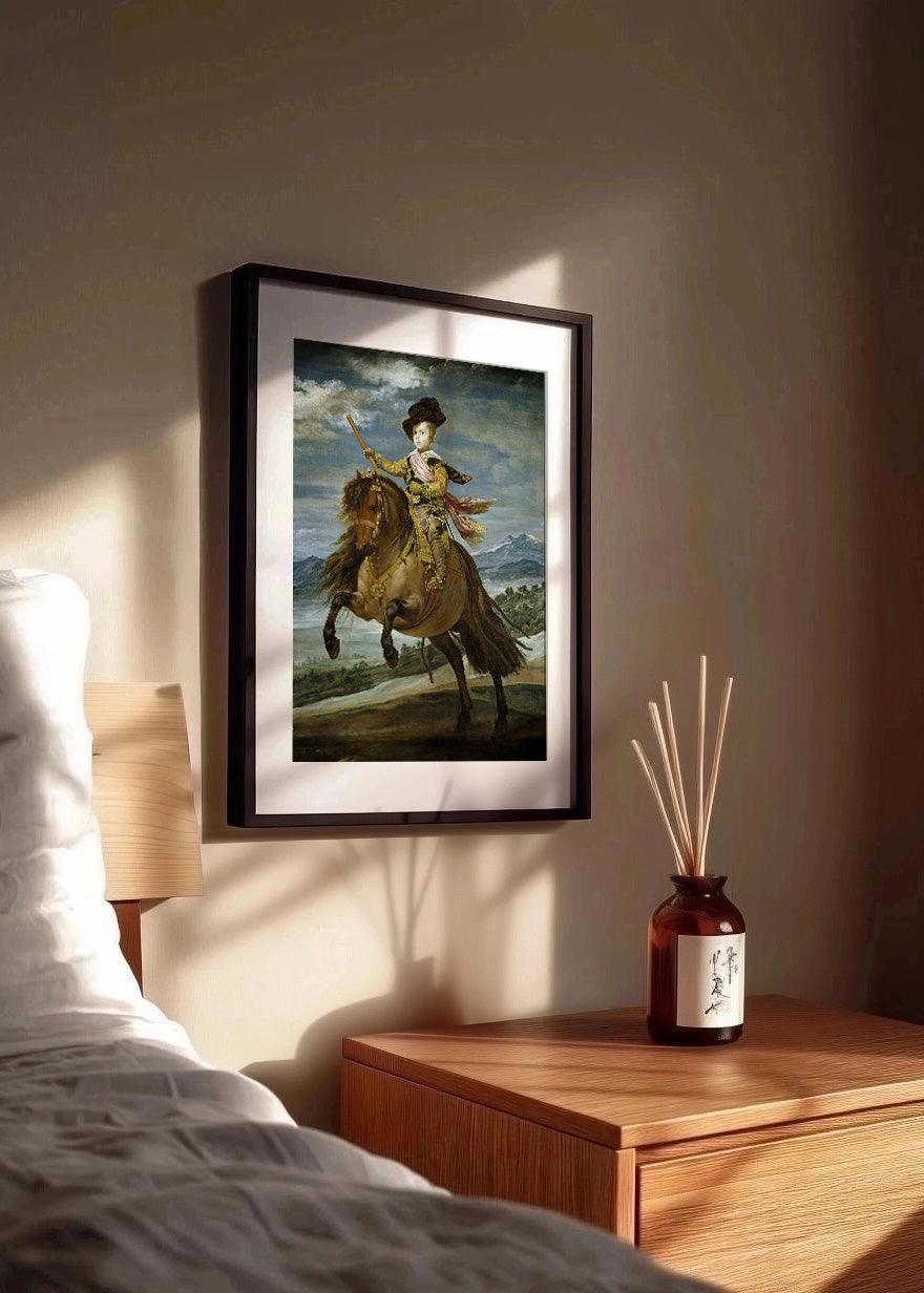Cuadro ​El Príncipe Baltasar Carlos a caballo (Diego Velázquez)