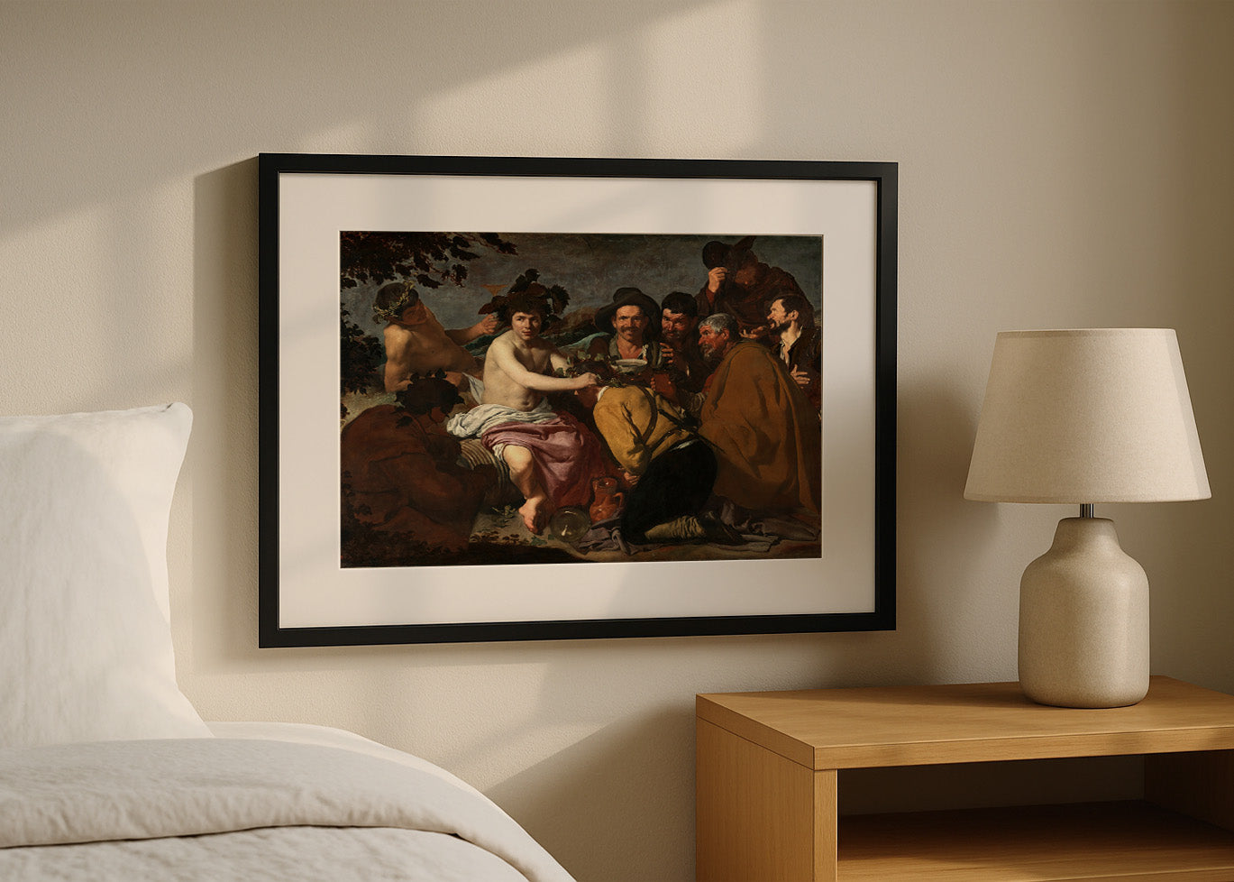 Cuadro ​El Triunfo de Baco - Los Borrachos (Diego Velázquez)
