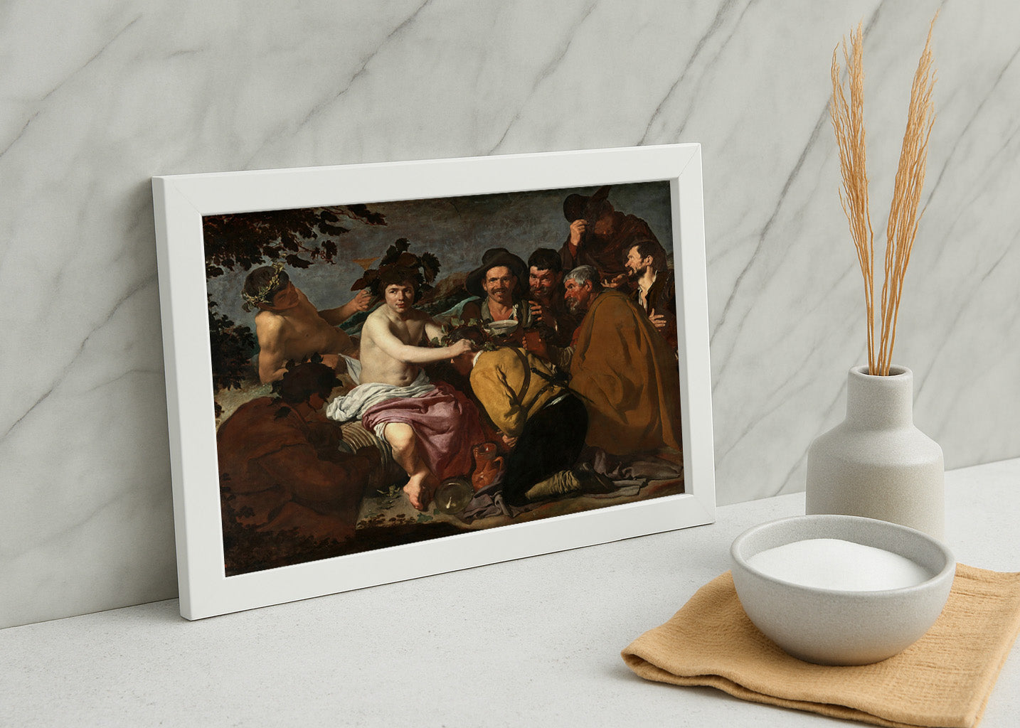 Cuadro ​El Triunfo de Baco - Los Borrachos (Diego Velázquez)