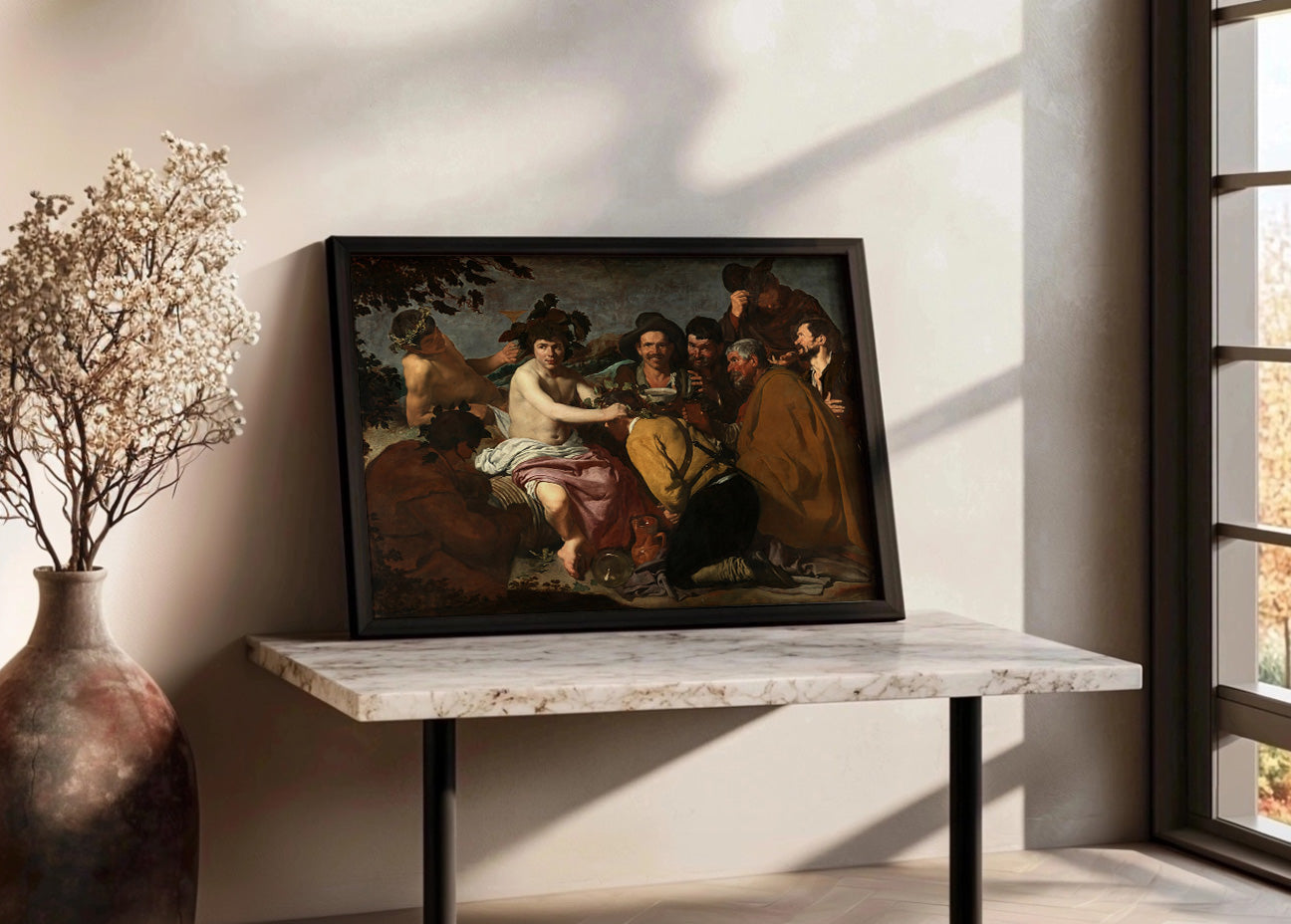 Cuadro ​El Triunfo de Baco - Los Borrachos (Diego Velázquez)