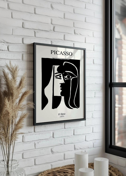 Cuadro El Beso (Pablo Picasso)