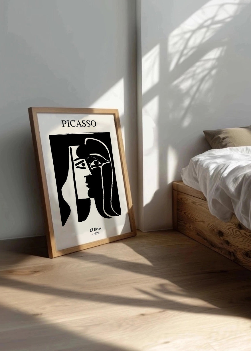 Cuadro El Beso (Pablo Picasso)