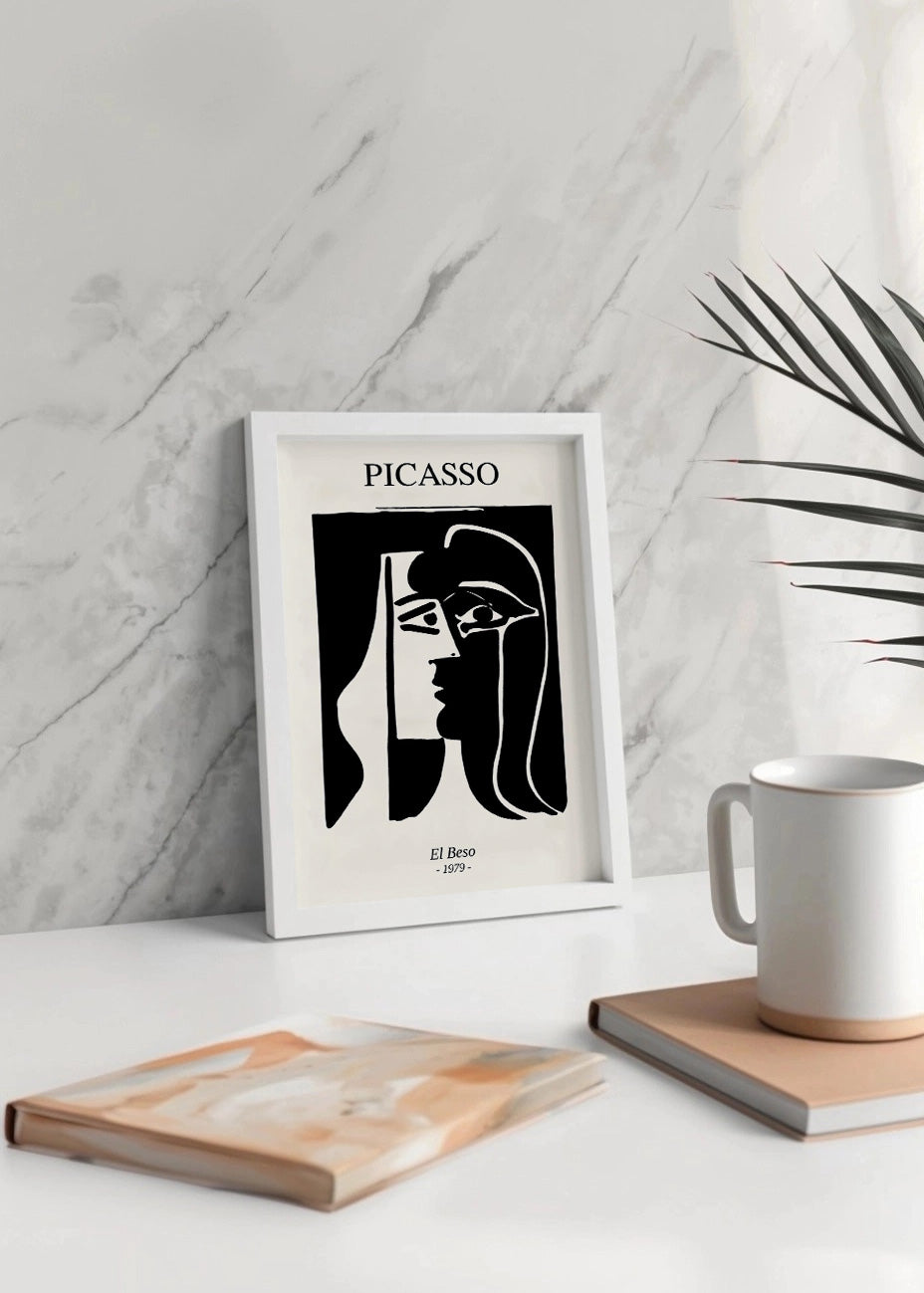 Cuadro El Beso (Pablo Picasso)