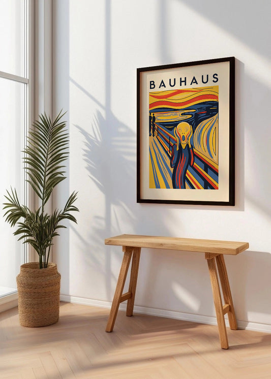 Cuadro El Grito Bauhaus