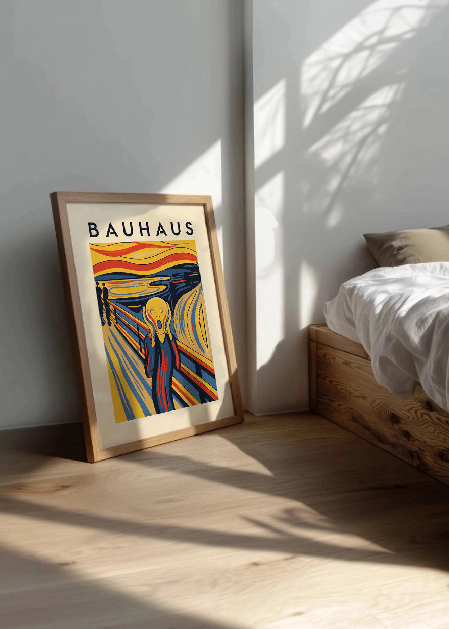 Cuadro El Grito Bauhaus