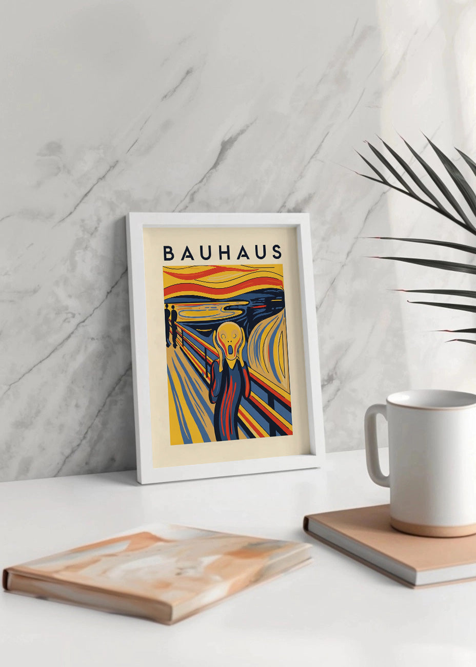 Cuadro El Grito Bauhaus