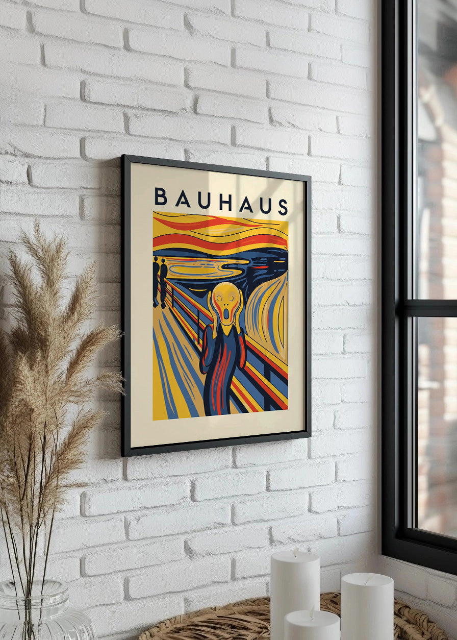 Cuadro El Grito Bauhaus