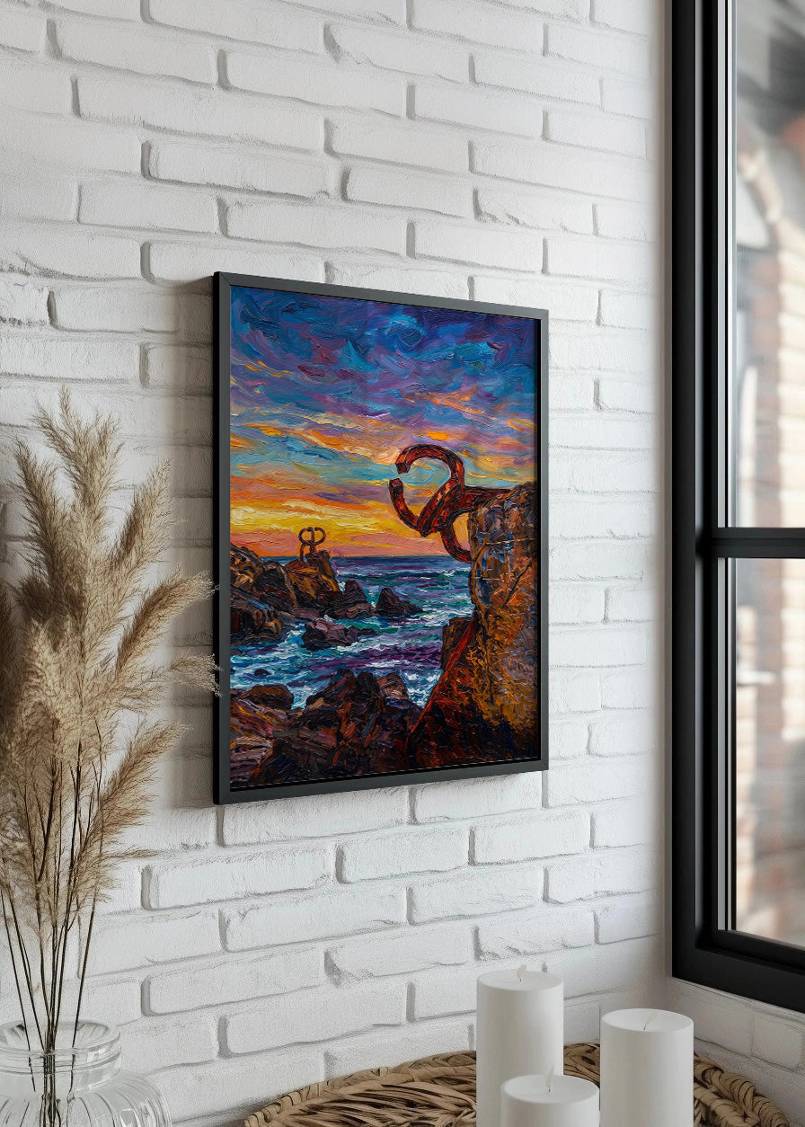 Cuadro El Peine del Viento estilo óleo