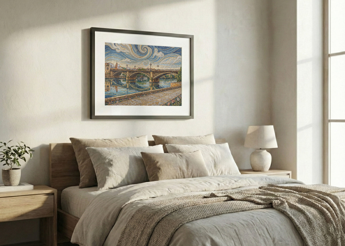 Cuadro El Puente de Triana - Art Nouveau